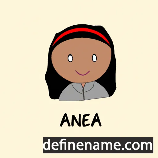 Aneena cartoon