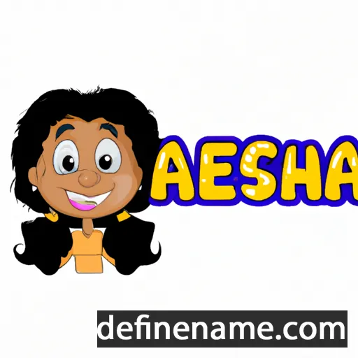 Aneesha cartoon