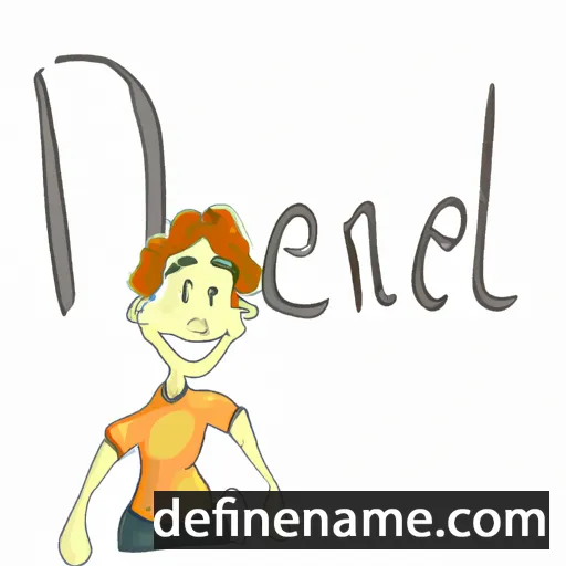 cartoon of the name Anel