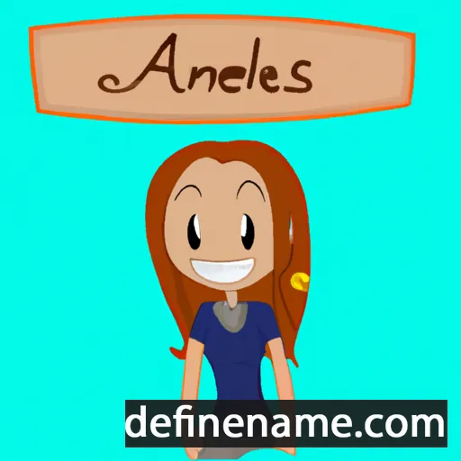 cartoon of the name Anelis