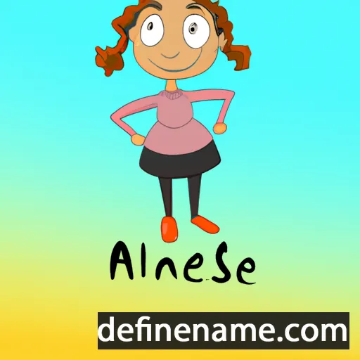 Anelise cartoon