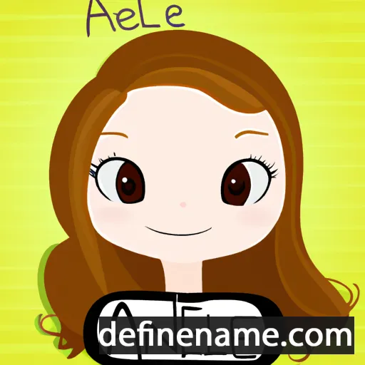 Anelle cartoon