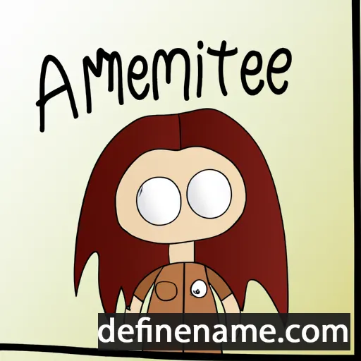 Anemette cartoon