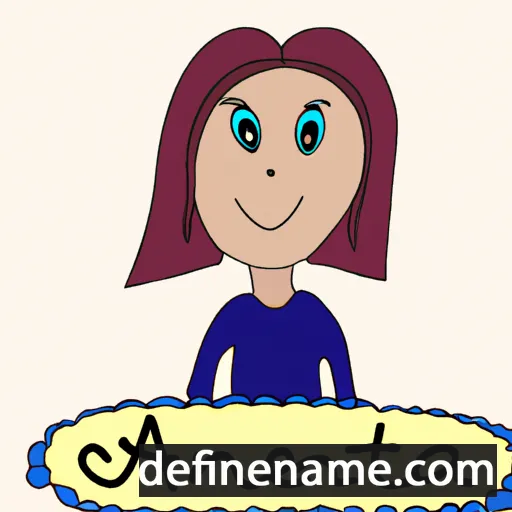 cartoon of the name Anetta