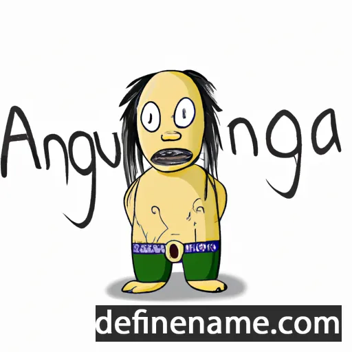 cartoon of the name Angãnguaĸ