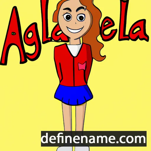 Angalia cartoon