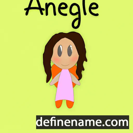 Angèla cartoon