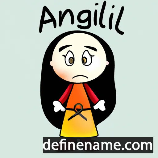 Ángilik cartoon