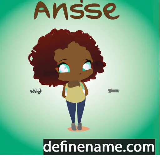 Âníse cartoon