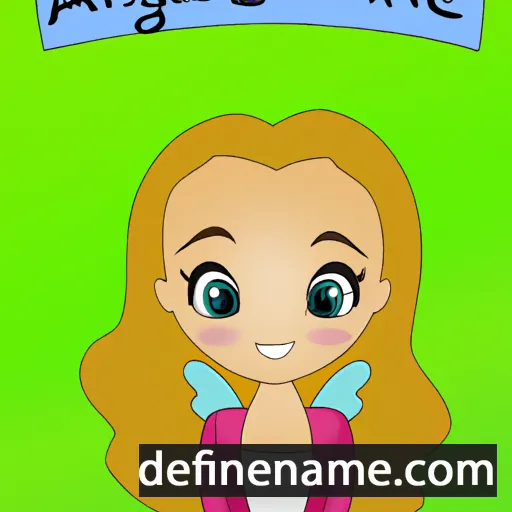 Angélina cartoon