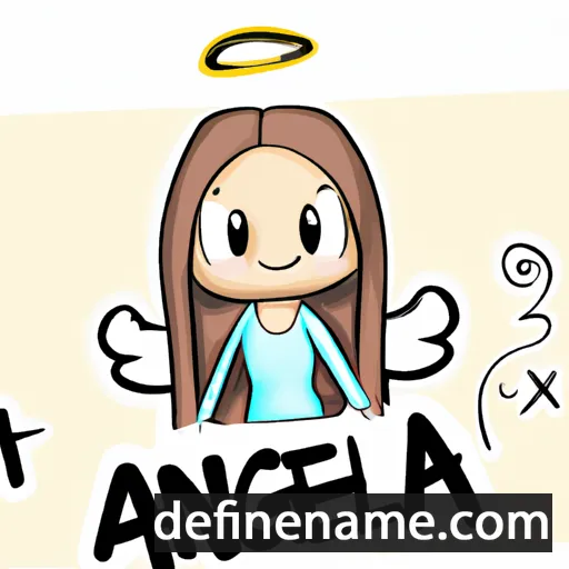 Angelca cartoon