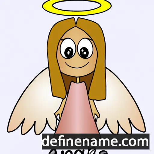 Angelic cartoon