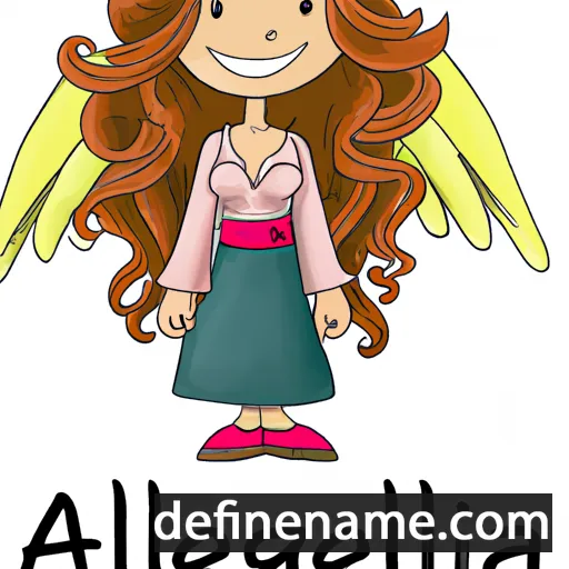 cartoon of the name Angelista