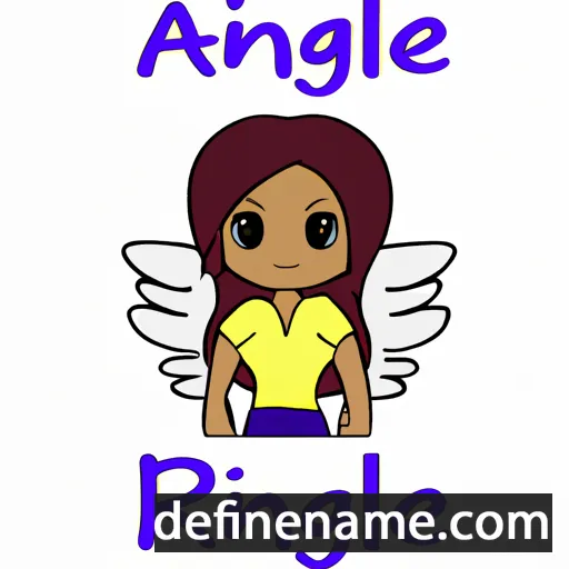 cartoon of the name Angelyce