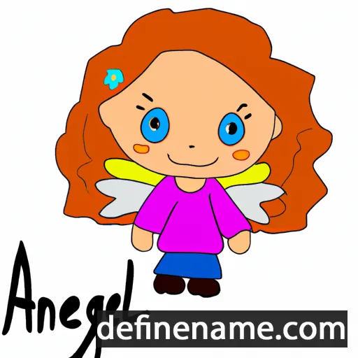 cartoon of the name Angelys