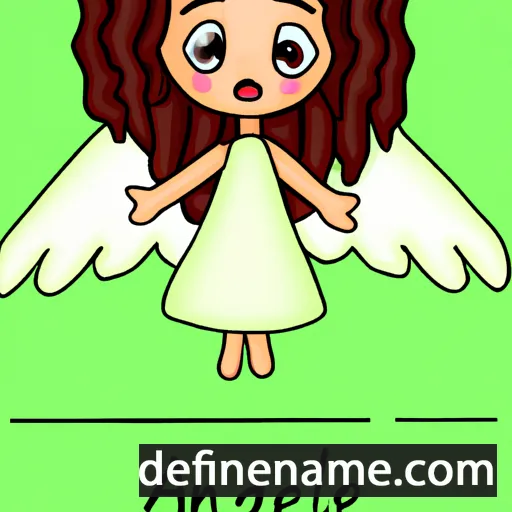 cartoon of the name Angelyse