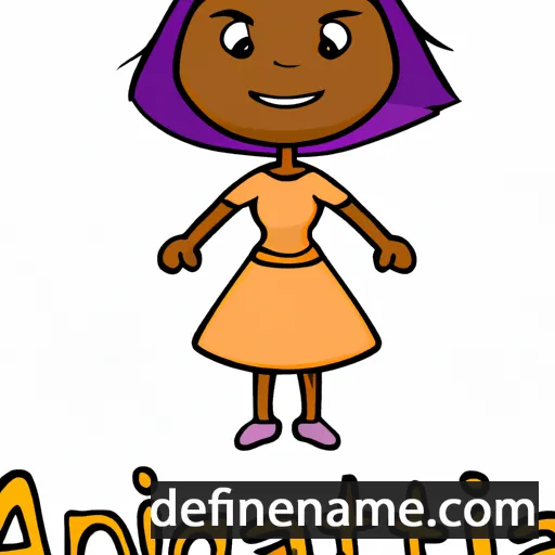 Angitia cartoon