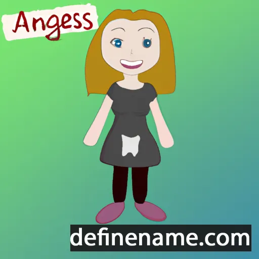 Angnes cartoon