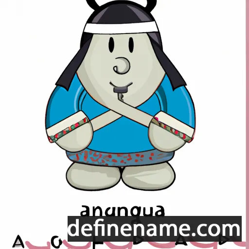 Angunnguaq cartoon