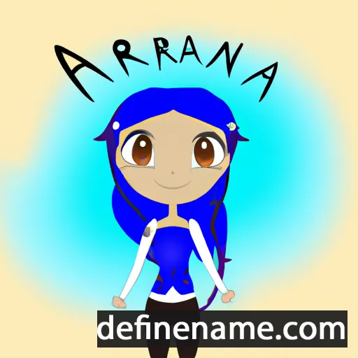 cartoon of the name Aniara