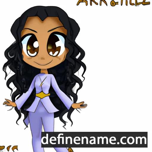 Aniarael cartoon