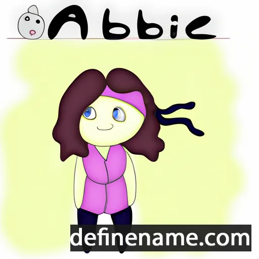 cartoon of the name Anibesa