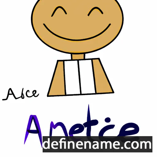 Anicét cartoon