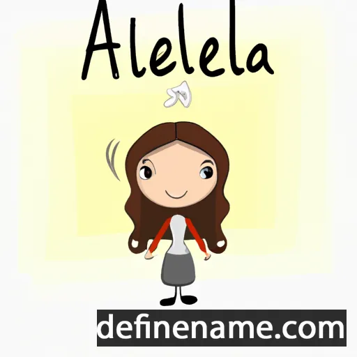 Aniella cartoon