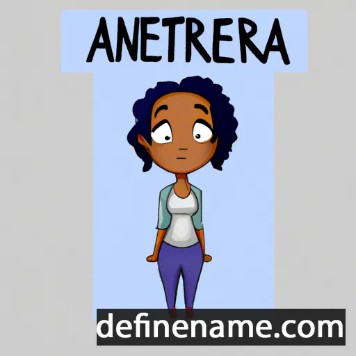 Anietra cartoon