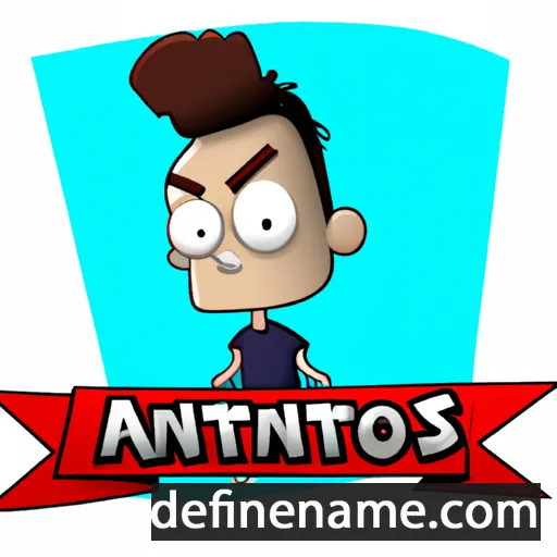 Anikatos cartoon