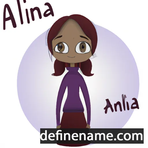 cartoon of the name Anilla