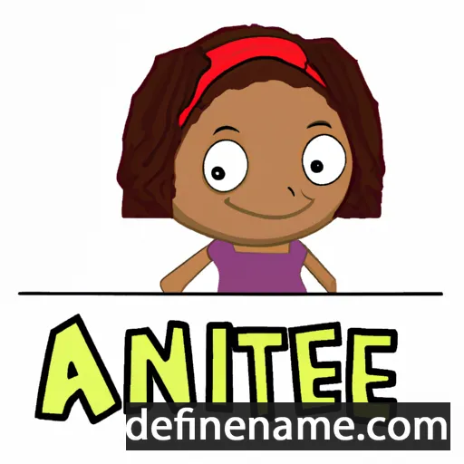 Anitte cartoon