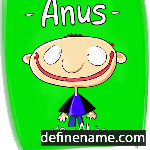 Anius cartoon