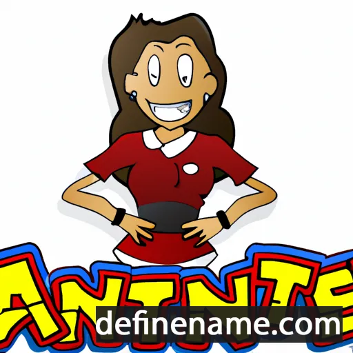 Anjannette cartoon