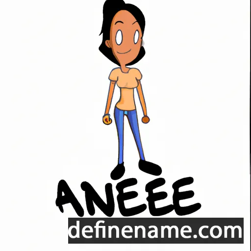 Anjee cartoon