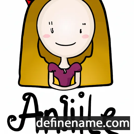 Anjolie cartoon