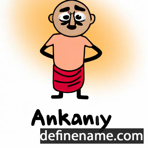 cartoon of the name Ankayarkanni