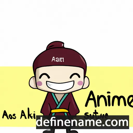 cartoon of the name Anmitsu