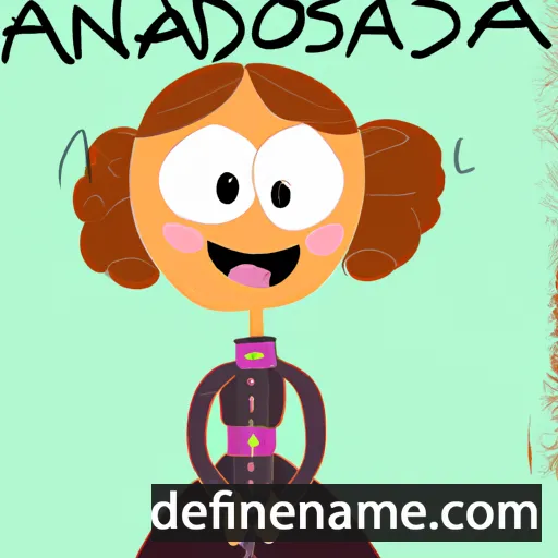 Annacassilda cartoon