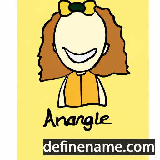 cartoon of the name Annagale