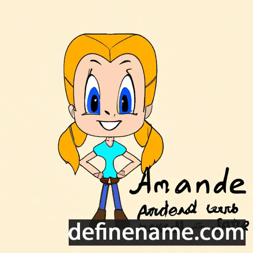 cartoon of the name Annajade