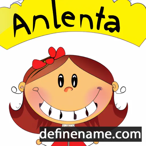 Annaleta cartoon