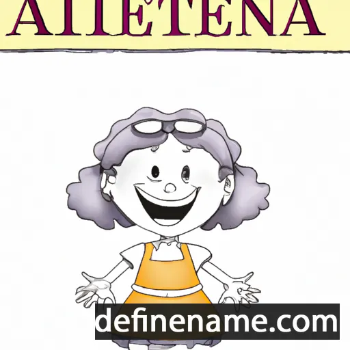 cartoon of the name Annaletta