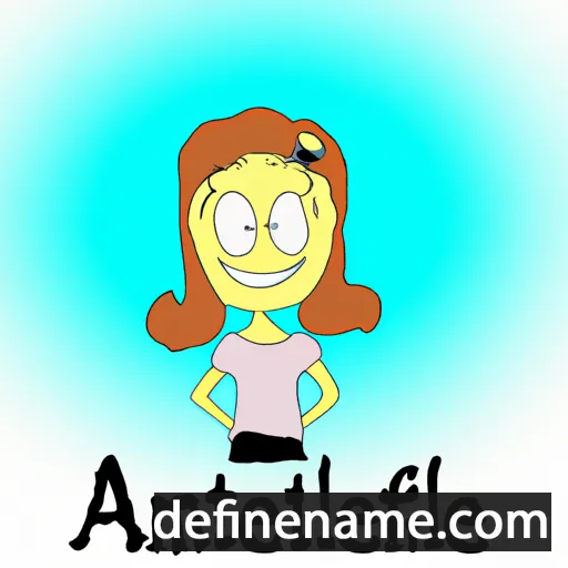 cartoon of the name Annalette