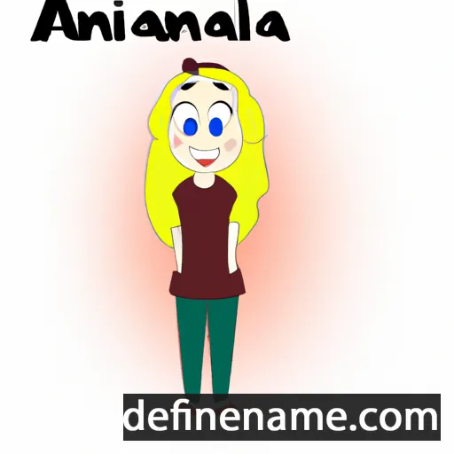 Annaliina cartoon