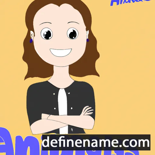 cartoon of the name Annalis