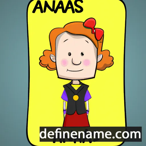 cartoon of the name Annas