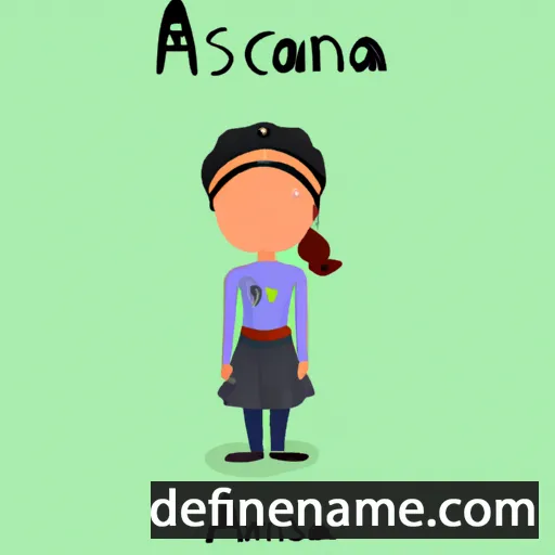 cartoon of the name Annasára