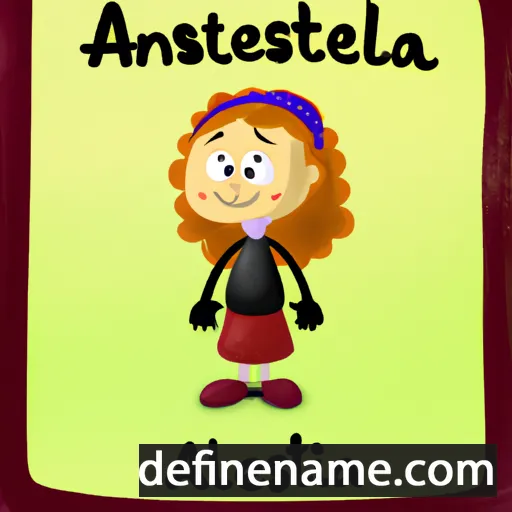 Annastella cartoon