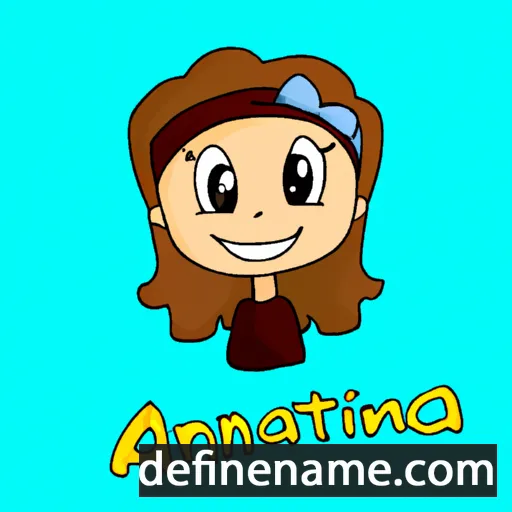 cartoon of the name Annatina